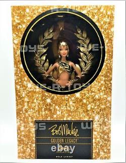 Golden Legacy Barbie Doll Bob Mackie Gold Label Limited Edition Mattel N6610