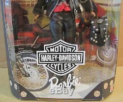 Harley-Davidson #1 Barbie Doll 1997 Limited Edition Black Leather Outfit NEW H1