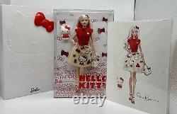 Hello Kitty Barbie Doll 2017 Limited 20,000 with Robert Best Sketch New