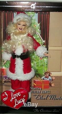 I Love Lucy The Xmas Show Ethel Doll Barbie Limited Edition 999 Comedy 50s TV