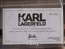 Karl Lagerfeld Barbie Limited Edition 299/999 NRFB Platinum Edition 2014 Superb