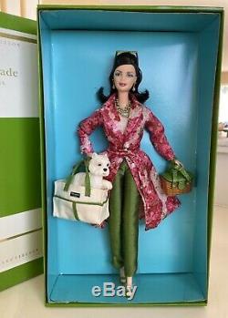 Kate Spade New York Barbie Collector Doll Limited Edition New! Certificate