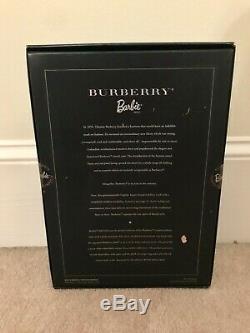 LIMITED EDITION Burberry Barbie Doll (Brand NewithUnopened, Original Seals)