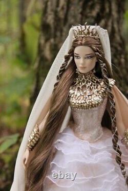 Limited Edition Barbie Mattel Lady Of The White Woods Barbie Doll Mint Condition