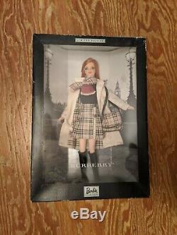 Limited Edition Barbie x Burberry Collectible Doll (brand new, sealed in box)