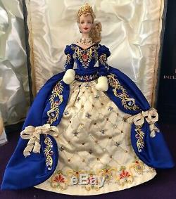 Limited Edition Faberge Imperial Elegance Barbie Swarovski Crystals withShipper
