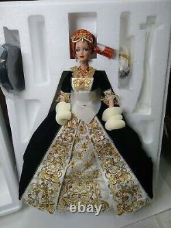 Limited Edition Faberge Imperial Grace Porcelain Barbie Mattel 2001 with Shipper