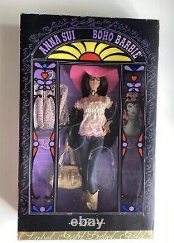 Limited Edition Gold Label Fashion Runway Anna Sui Boho Barbie Doll 2005 Mattel