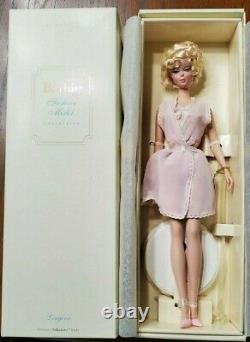 Limited Edition Silkstone Lingerie #4 Barbie Fashion Model Blonde in Pink! NRFB