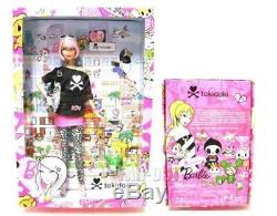 Limited Edition of Tokidoki Barbie Tattoo 2012 Gold Label FreeShipping
