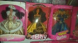 Lot of 32 Barbie birthday gown princess summit special limited box dmg