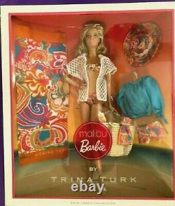 MALIBU BARBIE By- Trina Turk LIMITED EDITION Gold Label NRFB
