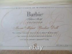 MOVIE MIXER BARBIE-BFMC Silkstone-Gold Label-Limited Edition-NRFB-K7963