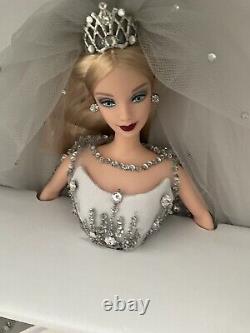 Mattel 2000MILLENNIUM BRIDE BARBIELimited Edition NRFB WithShipper 24505