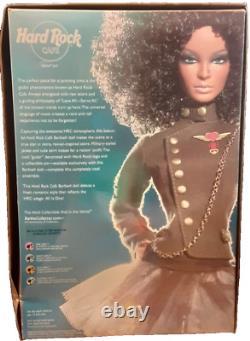 Mattel 2007 Hard Rock Cafe Barbie Doll Collector African American Gold Label