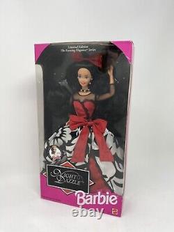 Mattel 35th Anniversary Barbie Festival Doll BRUNETTE Night Dazzle Barbie LE 420