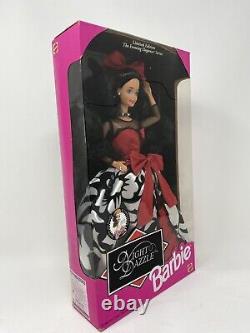 Mattel 35th Anniversary Barbie Festival Doll BRUNETTE Night Dazzle Barbie LE 420