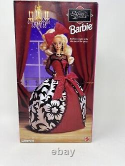 Mattel 35th Anniversary Barbie Festival Doll BRUNETTE Night Dazzle Barbie LE 420