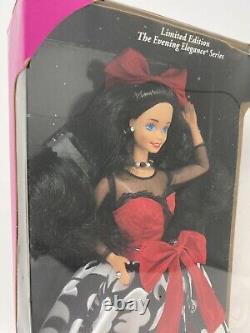 Mattel 35th Anniversary Barbie Festival Doll BRUNETTE Night Dazzle Barbie LE 420