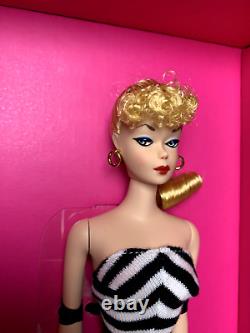 Mattel 75th Anniversary Limited Barbie Doll Signature Gold Swimsuit