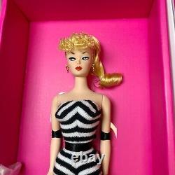 Mattel 75th Anniversary Limited Barbie Doll Signature Gold Swimsuit