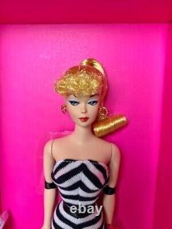 Mattel 75th Anniversary Limited Barbie Doll Signature Gold Swimsuit