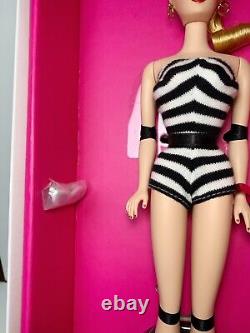 Mattel 75th Anniversary Limited Barbie Doll Signature Gold Swimsuit