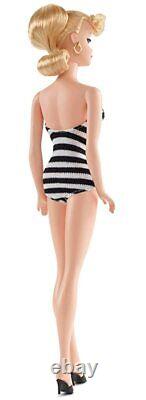 Mattel 75th Anniversary Limited Barbie Doll Signature Gold Swimsuit GHT46 JAPAN