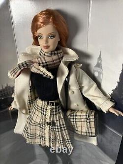 Mattel Barbie Burberry Doll Collectibles Limited Edition 2000 Figure 230422