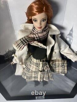 Mattel Barbie Burberry Doll Collectibles Limited Edition 2000 Figure 230422