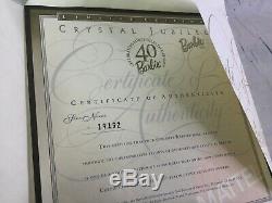 Mattel Barbie Crystal Jubilee Doll 40th Anniversary Collector Limited Edition