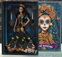 Mattel Barbie Dia De Los Muertos Day of Death Doll Mexico Gold Label Limited Ed