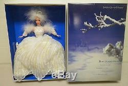 Mattel Barbie Enchanted Seasons Winter Limited Edition Snow Princess Doll Nib