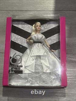 Mattel Barbie Signature 60th Anniversary Blonde Collector Doll FXD88 NEW