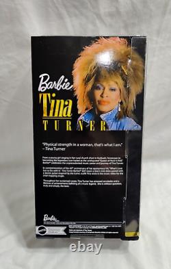 Mattel Barbie Signature Tina Turner Barbie Doll in 90s Fashion Fast Shipping
