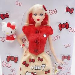 Mattel Barbie x Hello Kitty Collaboration DWF58 Doll Limited 1000 Sanrio
