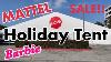 Mattel Holiday Tent Sale Toy Store Barbie