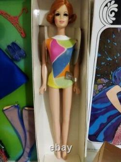 Mattel Nite Lightning Stacey Set Barbie Collector Gold Label 1969 Reproduction