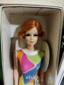 Mattel Nite Lightning Stacey Set Barbie Collector Gold Label 1969 Reproduction