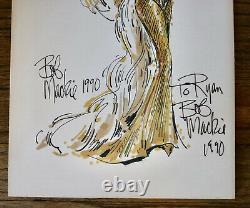 Mattel vintage Limited Edition Lithograph Bob Mackie Barbie doll 1990 signed