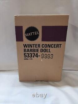 Mint 2002 Winter Concert Barbie 53374, Limited Edition, NRFB, With Shipper, Sealed