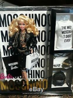 Moschino Barbie doll 2015 Blond. Gold Label Limited. New. NRFB