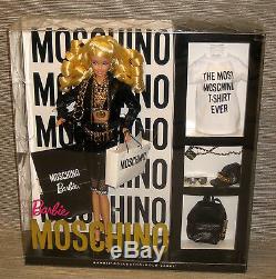 Moschino Barbie doll NRFB blonde version very limited edition designer