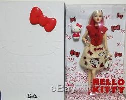 NEW Barbie Hello Kitty Mattel DWF58 1000 Limited Figure Doll