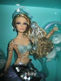 NEW Barbie The Mermaid Doll Gold Label 2012 Limited Ed Mattel W3427 FANTASY
