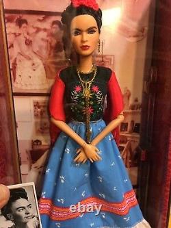 NEW! Frida Kahlo Barbie Doll Inspiring Women 2018 Limited Edition Mattel