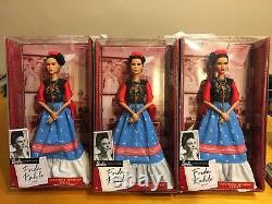 NEW! Frida Kahlo Barbie Doll Inspiring Women 2018 Limited Edition Mattel