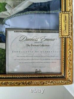 NEW IN BOX Limited Edition Barbie, The Portrait Collection Duchess Emma 2003