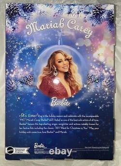 NEW Mattel Mariah Carey Holiday Christmas Signature Barbie Doll 2023 Limited