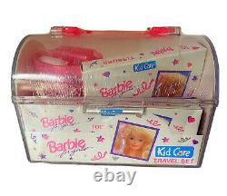 NEW SEALED Mattel Barbie Doll 1992 Kid Care Travel Set 90s Barbie RARE